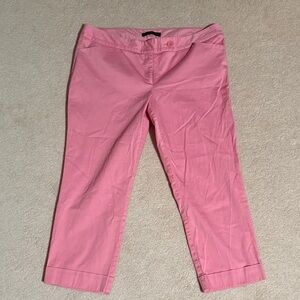 The Limited Pink Cropped Pants
